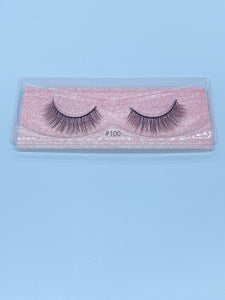 Pink JC-100 Luxury Faux Lashes
