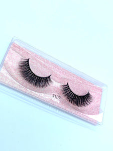 Pink JC- 107 Luxury Faux Lashes