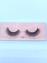 Load image into Gallery viewer, Pink JC- 107 Luxury Faux Lashes
