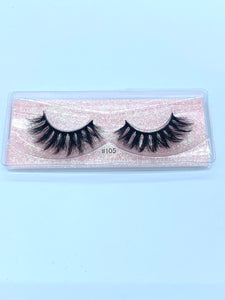 Pink JC-105 Luxury Faux Lashes