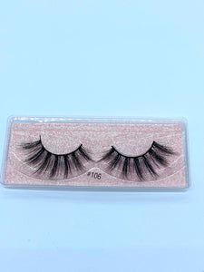 Pink JC- 106 Luxury Faux Lashes