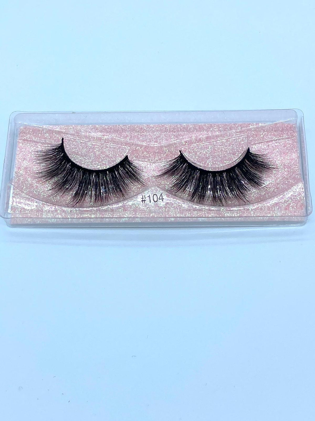 Pink JC- 104 Luxury Faux Lashes