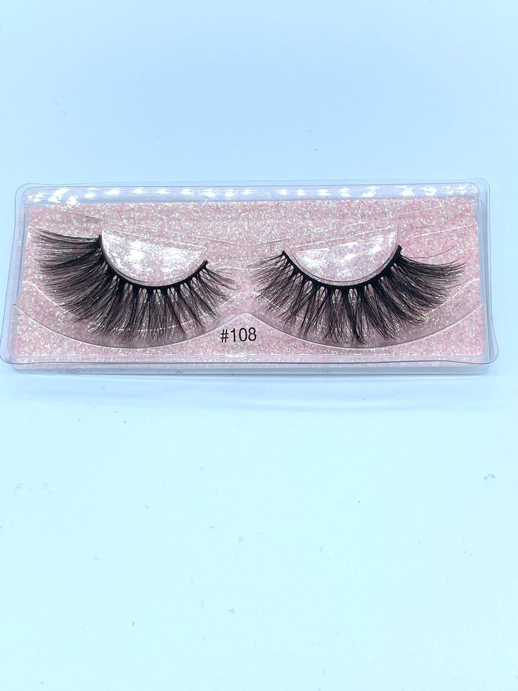 Pink JC- 108 Luxury Faux Lashes